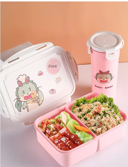 Lunch Box With Water Cup