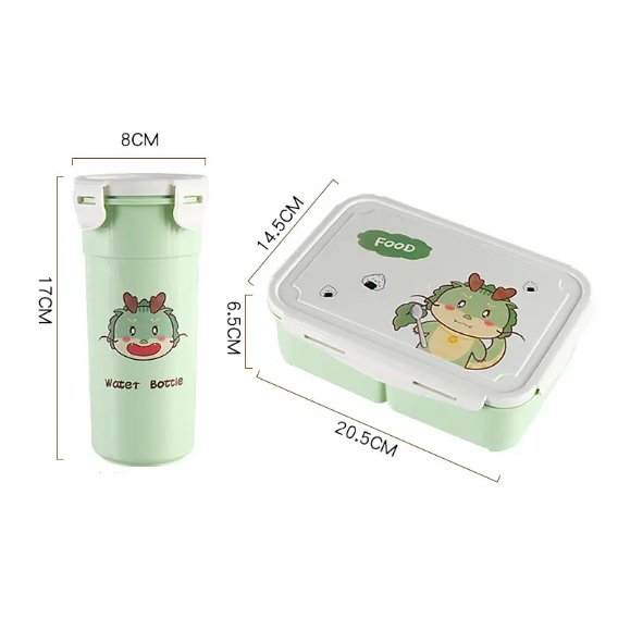 Lunch Box With Water Cup