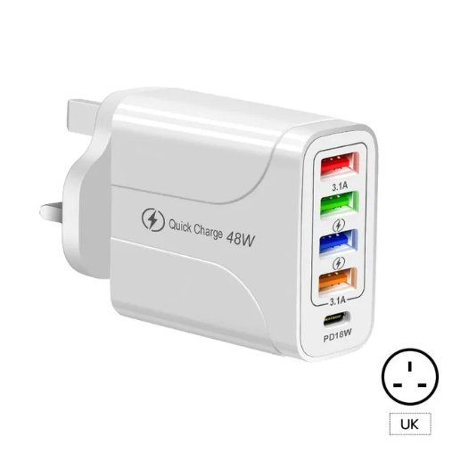 4 Port USB Charger