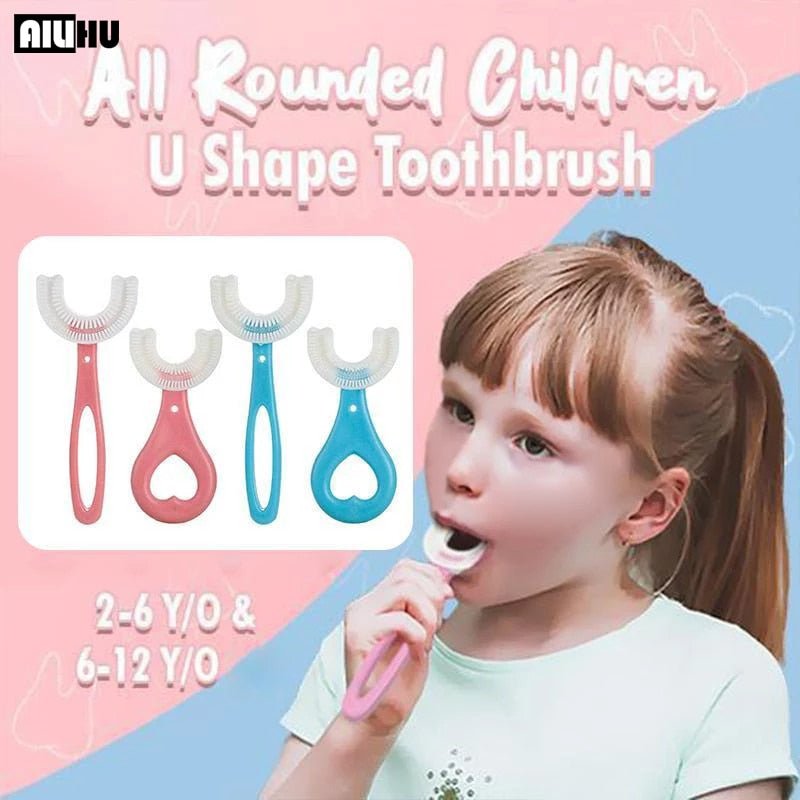 Kids U-Shaped Toothbrush (6 pcs )