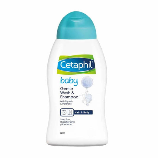 Baby Gentle Wash And Shampoo 50ml